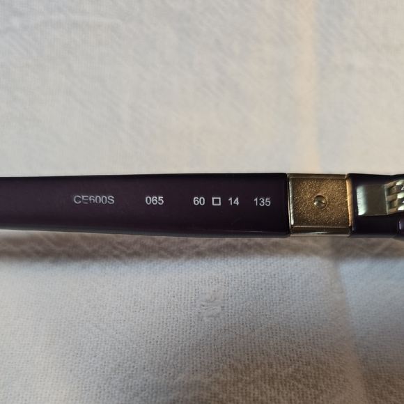 CHLOE' Black Sunglasses Classic Accessories - Picture 4 of 9